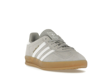 adidas Gazelle Indoor Grey Cloud White Gold Metallic