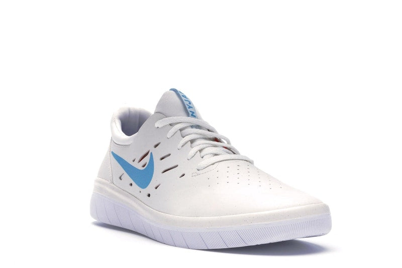 Nike SB Nyjah Summit White Light Blue Fury
