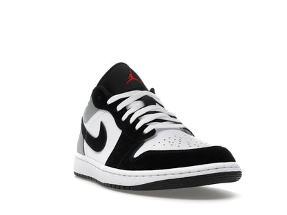 Jordan 1 Low SE White Fire Red Black Matte Silver