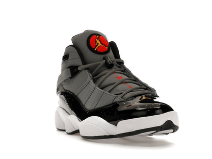 Jordan 6 Rings Smoke Grey Black Red Gold