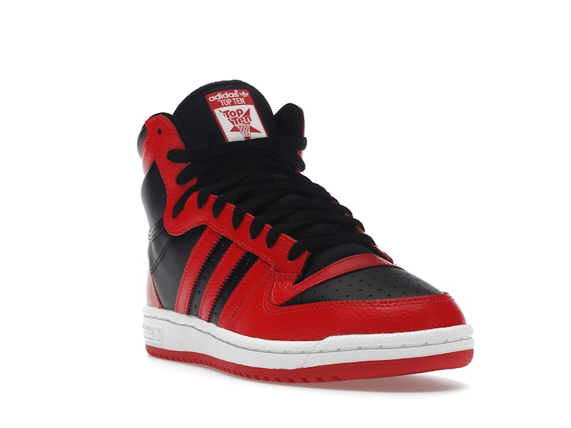 adidas Top Ten RB Core Black Vivid Red