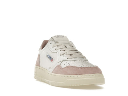 Autry Medalist Leather Low White Powder (Women's)