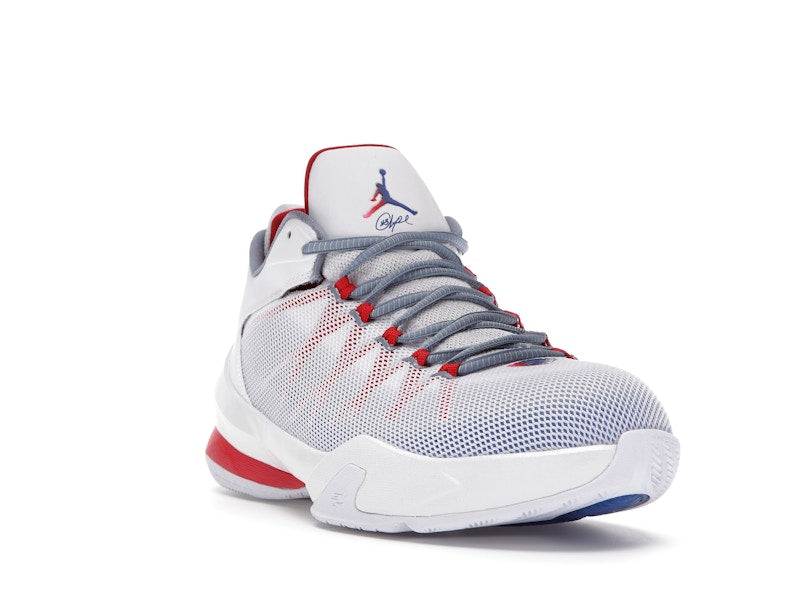 Jordan Cp3.Viii Ae White/Game Royal-Spirit Red-Cool Blue