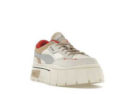 Puma Mayze Stack Retro Grade Vaporous Grey Red