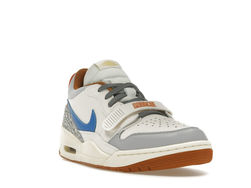 Jordan Legacy 312 Low Phantom Amber Brown Star Blue