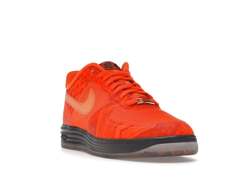 Nike Lunar Force 1 Fuse Bhm Sneaker Orange/Brown