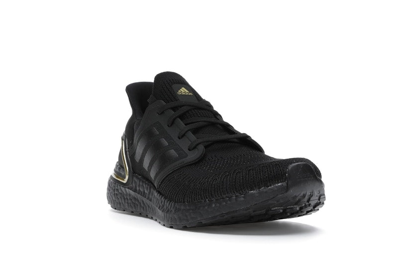 adidas Ultra Boost 20 Core Black Gold Metallic