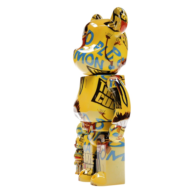 Bearbrick Andy Warhol x Jean-Michel Basquiat #3 100% & 400% Set