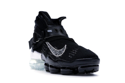 Nike Air VaporMax Premier Flyknit Black Metallic Silver White