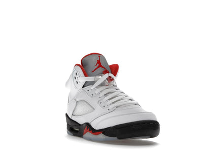 Jordan 5 Retro Fire Red Silver Tongue (2020) (GS)