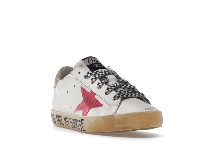 Golden Goose Super-Star You Are My Sunrise White Red (Women's)