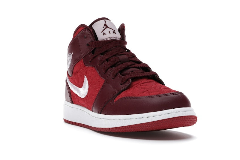 Jordan 1 Mid SE Red Quilt (GS)