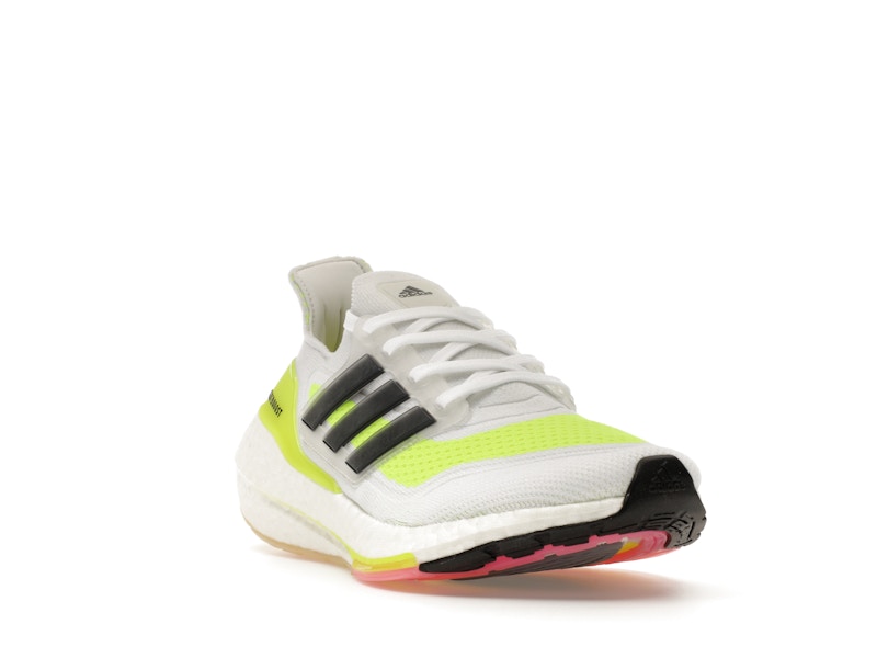 adidas Ultra Boost 21 White Solar Green (Women's)