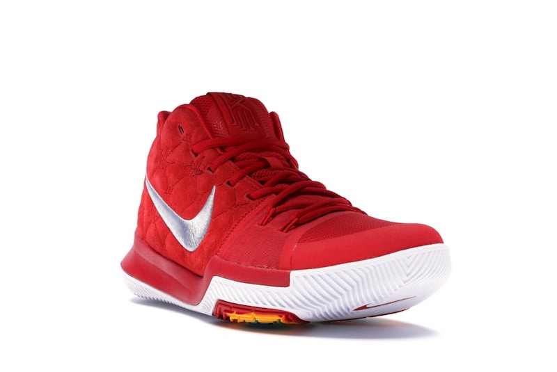 Nike Kyrie 3 Red Suede
