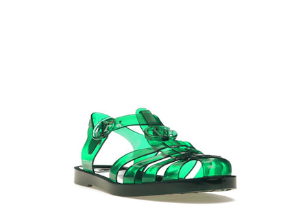 Gucci Double GG Sandal Green Black