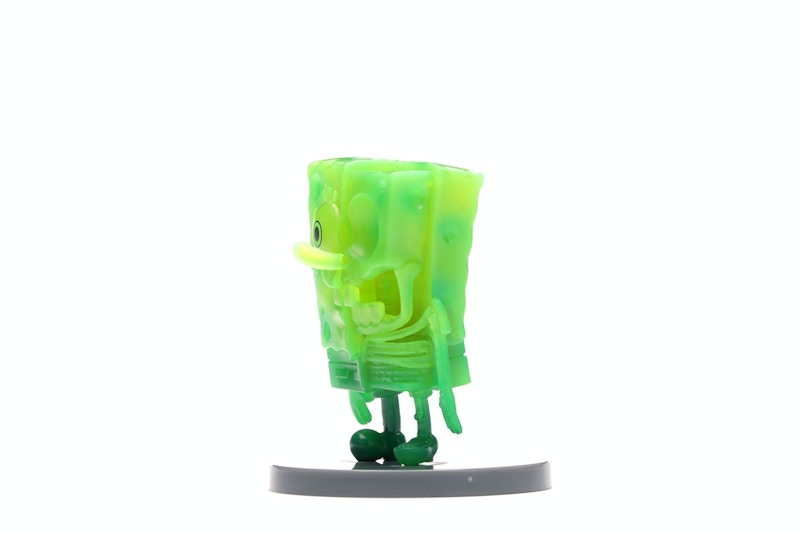 Jason Freeny x Nickelodeon Spongebob Hidden Dissectibles Spongebob Chase Figure Green