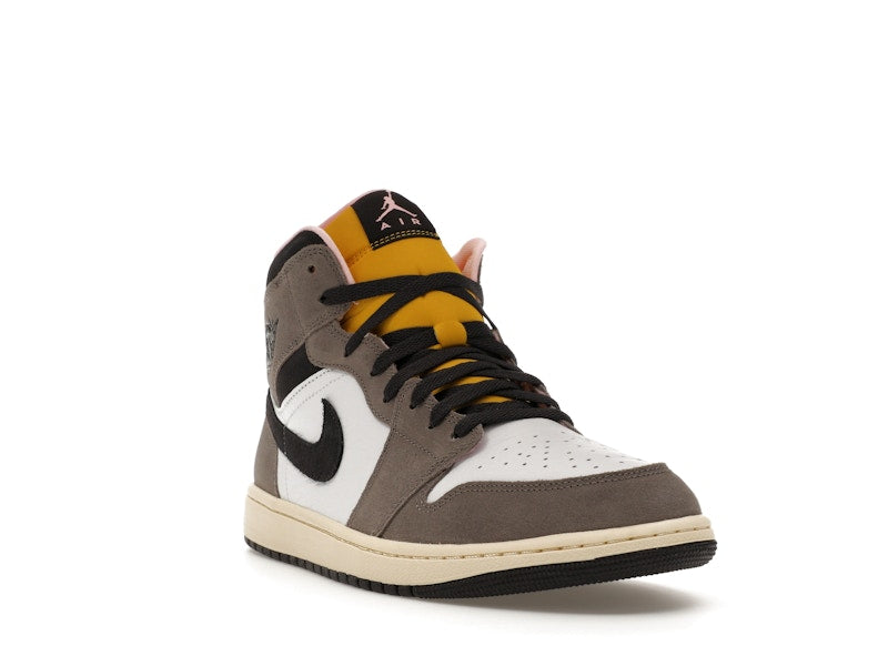 Jordan 1 Mid SE White Cave Stone