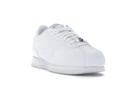 Nike Cortez Basic Leather White White-Wolf Grey-Mtllc Silver