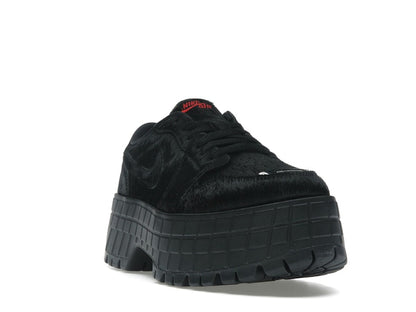 Jordan 1 Low Brooklyn Black Gym Red (Women's)