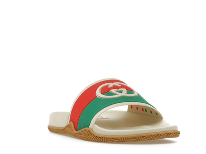 Gucci Slides Interlocking G Orange (Women's)
