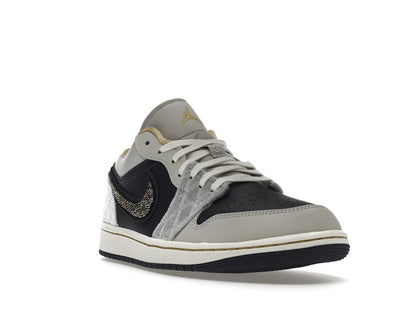 Jordan 1 Low Beaded Swoosh