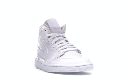 Jordan 1 Mid Triple White (Women's)