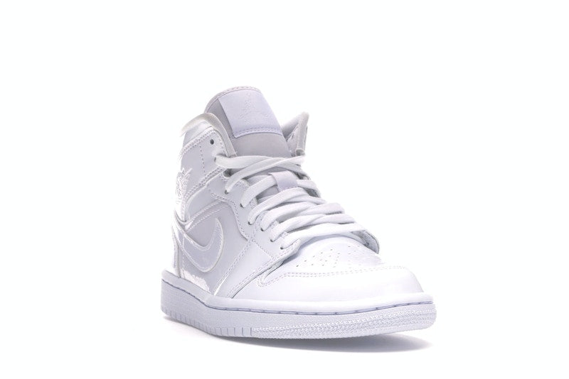 Jordan 1 Mid Triple White (Women's)