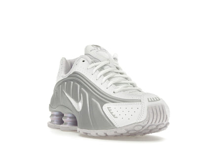 Nike Shox R4 White Metallic Platinum Barely Grape (Women's)