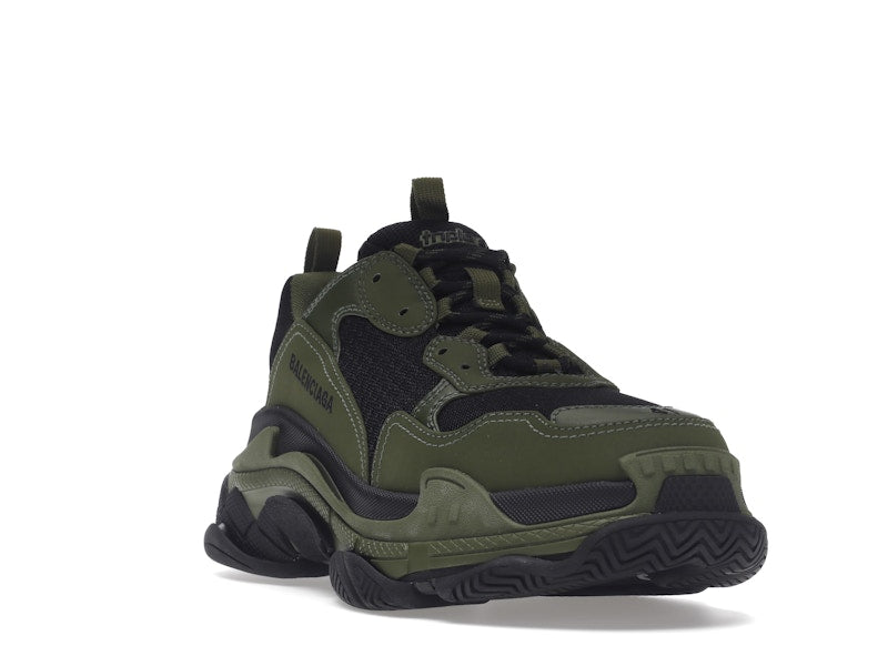 Balenciaga Triple S Dark Green Black