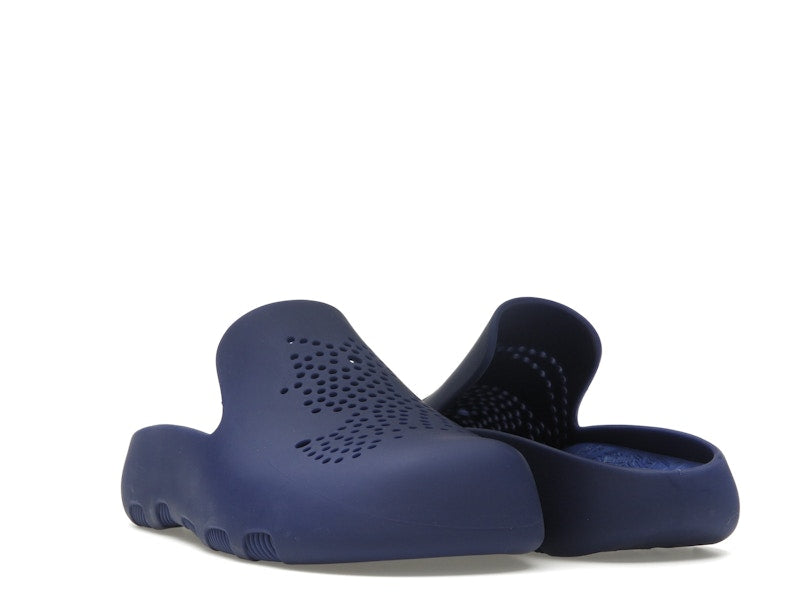 Burberry Stingray Perforated Slides Blue