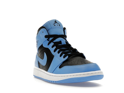 Jordan 1 Mid University Blue Black
