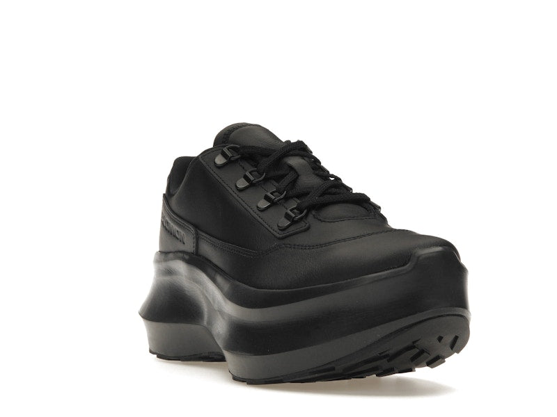 Salomon SR811 Leather Platform Comme des Garcons Black