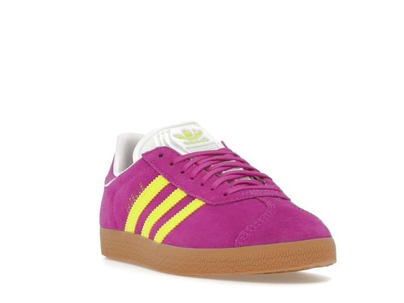 adidas Gazelle Purple Burst Solar Yellow (Women's)