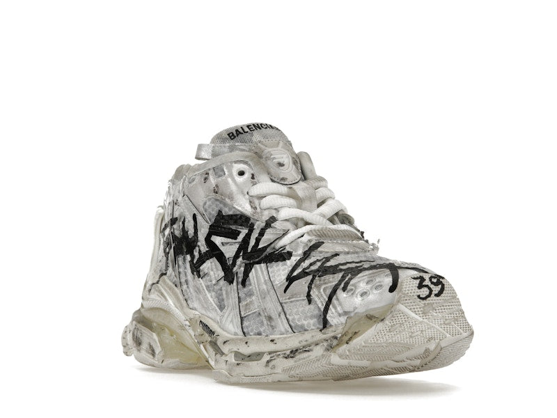 Balenciaga Runner Graffiti White