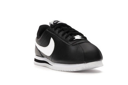 Nike Cortez Basic Leather Black White (GS)
