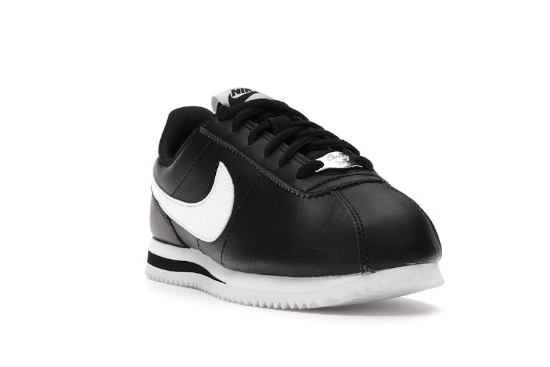 Nike Cortez Basic Leather Black White (GS)