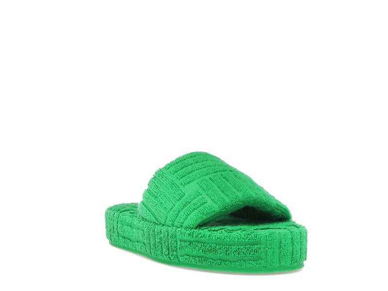 Bottega Veneta Resort Sponge Slide Grass (Womens)