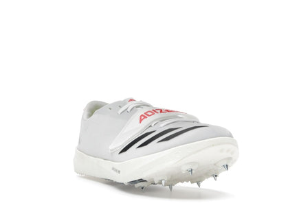 adidas Adizero TJ/PV Track and Field Cloud White Core Black Lucid Red