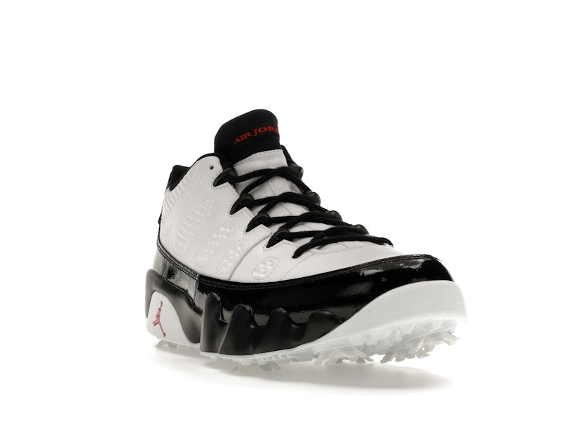 Jordan 9 Retro Low Golf White Black True Red