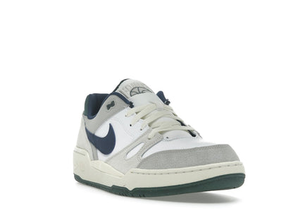 Nike Full Force Low White Midnight Navy Green