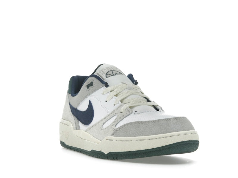 Nike Full Force Low White Midnight Navy Green