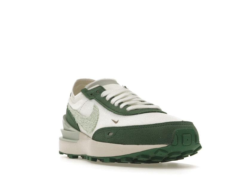 Nike Waffle One Summit White Moon Fossil Gorge Green Honeydew (Women's)