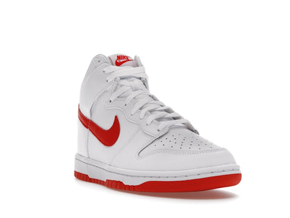 Nike Dunk High White Picante Red