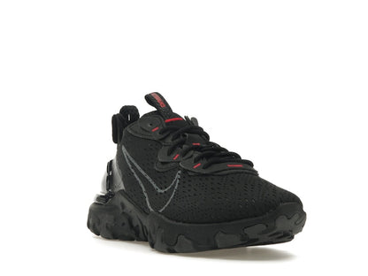 Nike React Vision Black Grey Swoosh