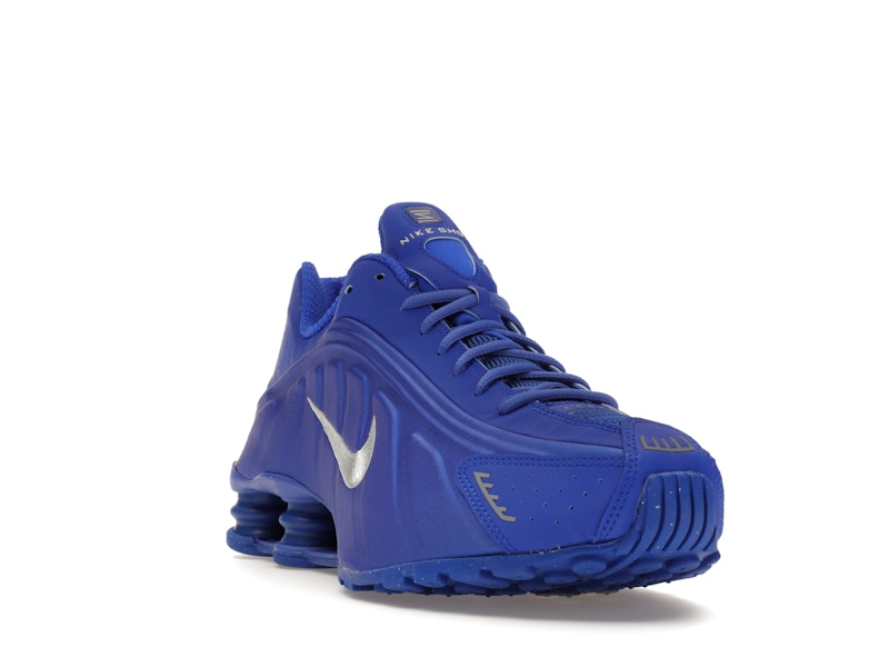 Nike Shox R4 Racer Blue Metallic Silver (Women's)