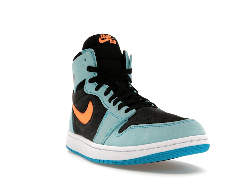 Jordan 1 Zoom CMFT 2 Bleached Aqua Bright Citrus