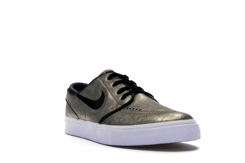 Nike SB Stefan Janoski Zoom Leather Metallic Gold
