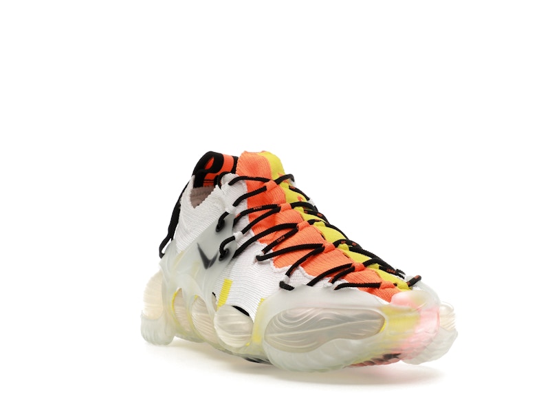Nike ISPA Link Axis White Total Orange Sonic Yellow