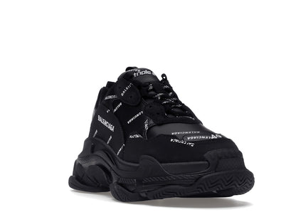 Balenciaga Triple S Black Logo (Women's)
