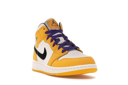 Jordan 1 Mid SE Lakers (GS)